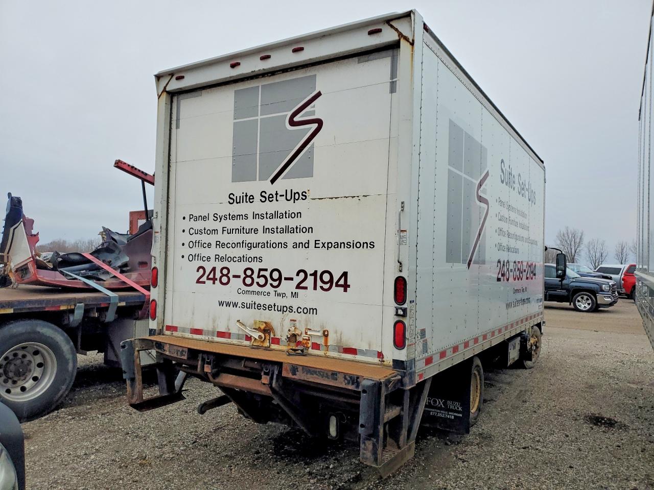 2014 ISUZU NPR DELIVERY TRUCK photo 7