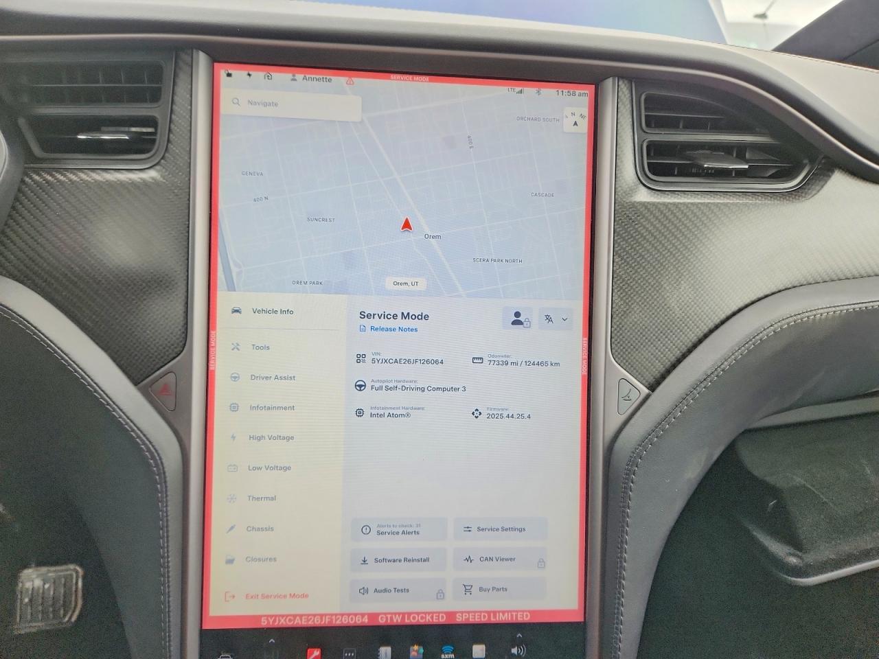 2018 TESLA MODEL X photo 17