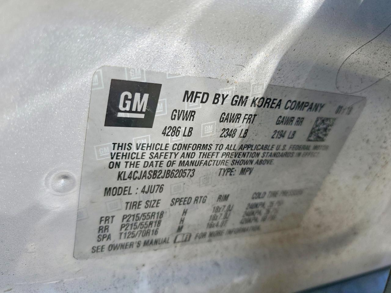 2018 BUICK ENCORE PREFERRED photo 27