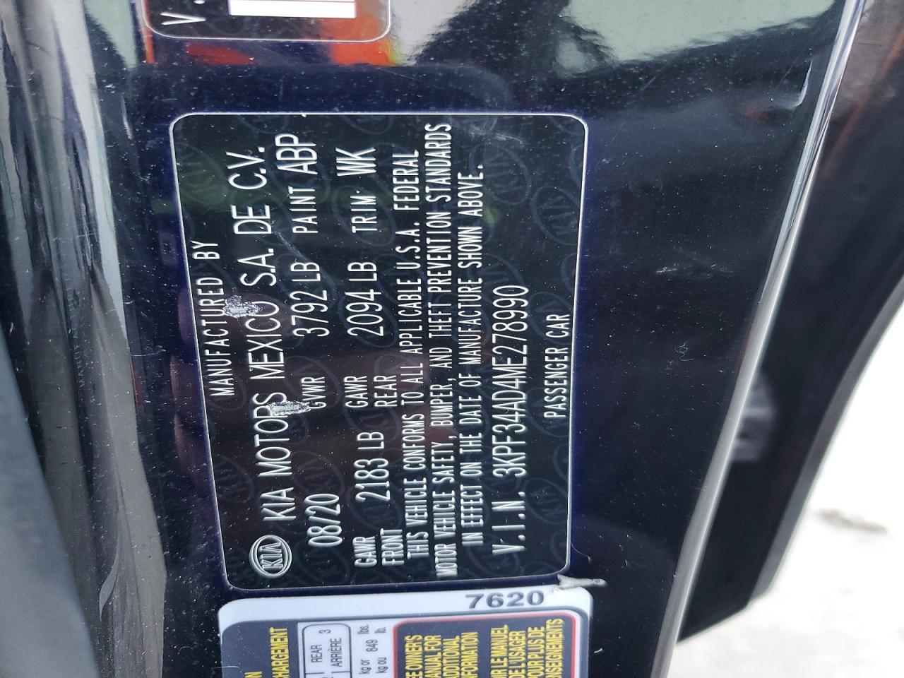 2021 KIA FORTE GT-LINE photo 25