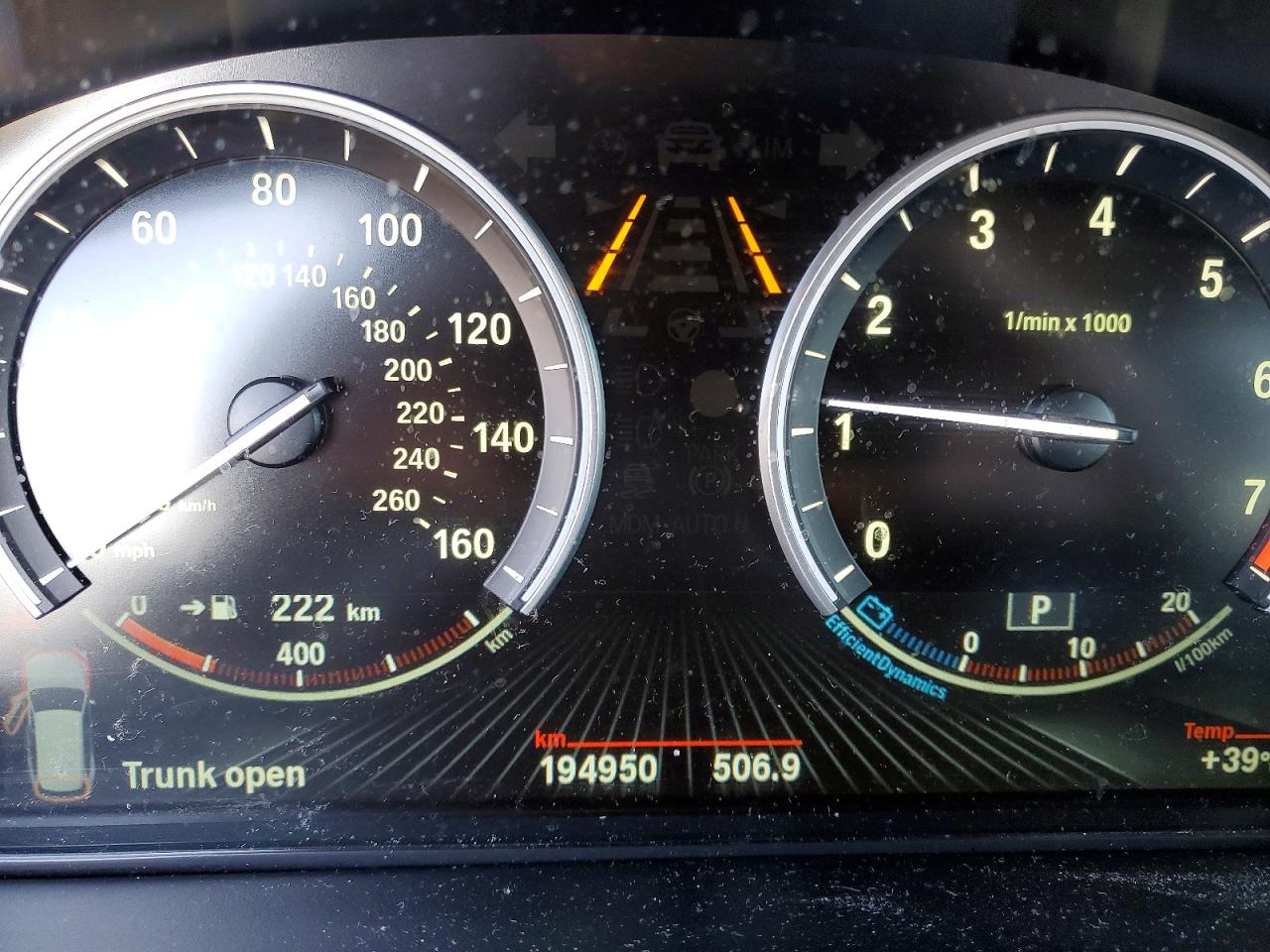 2016 BMW X5 XDRIVE35I photo 9