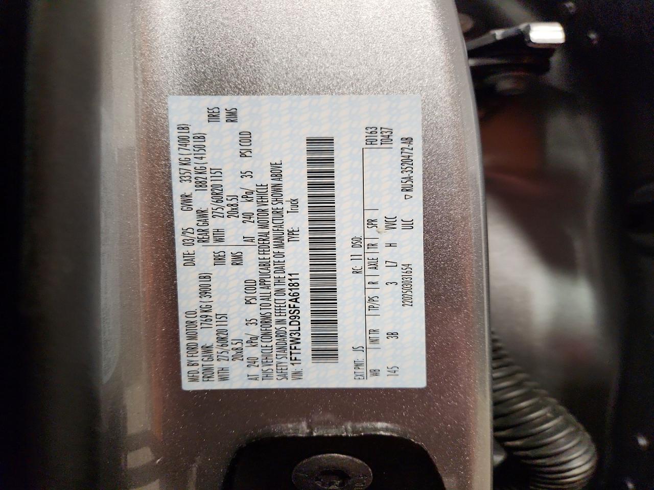 2025 FORD F150 XLT photo 23