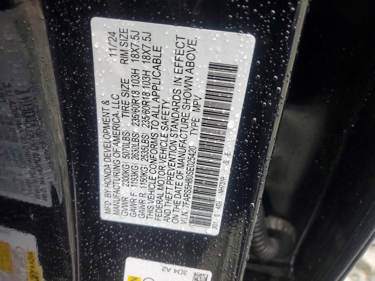 2025 HONDA CR-V SPORT-L photo 25