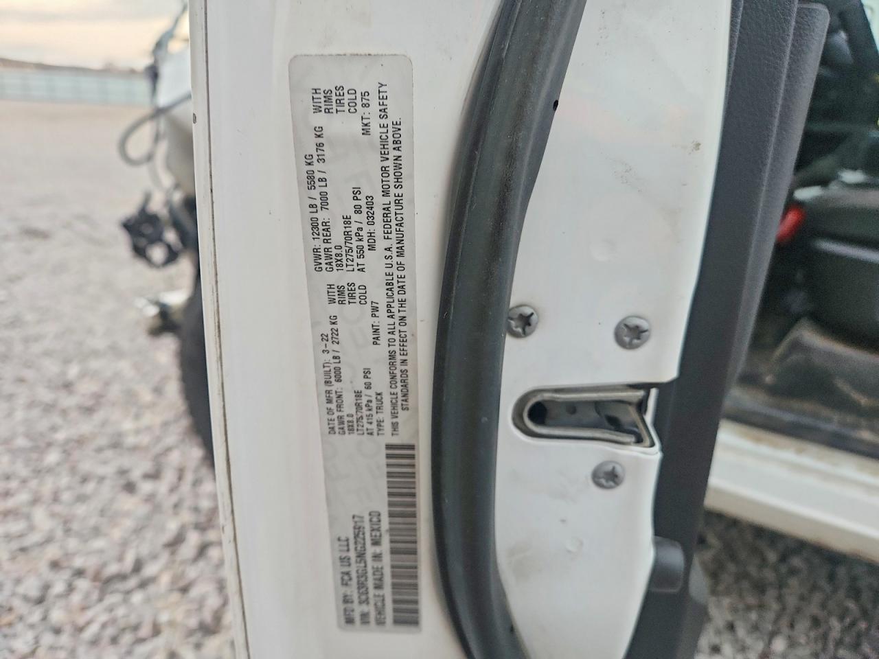 2022 RAM 3500 TRADESMAN photo 12