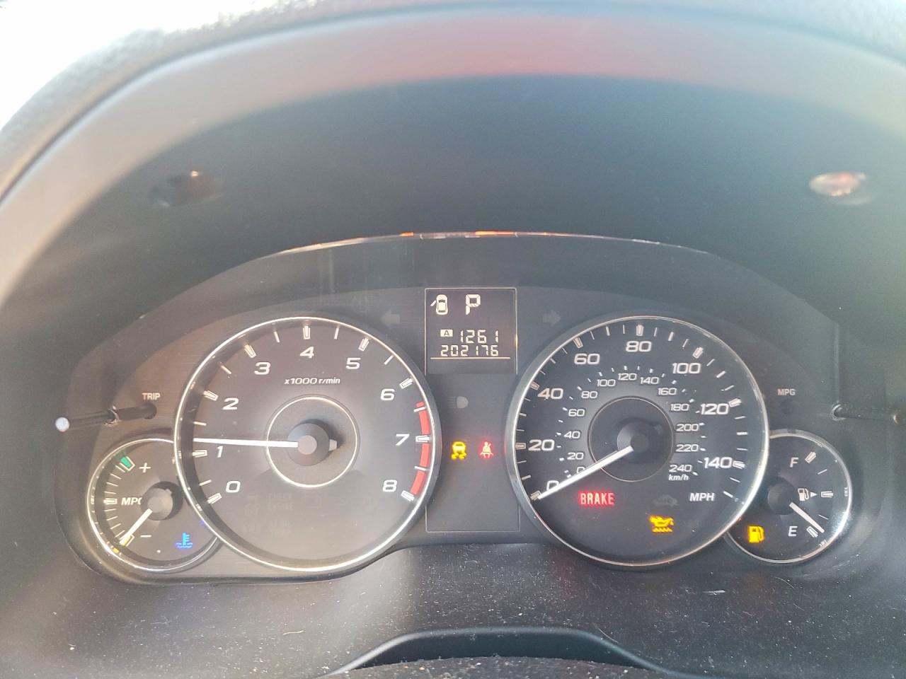 2012 SUBARU OUTBACK 2.5I PREMIUM photo 9