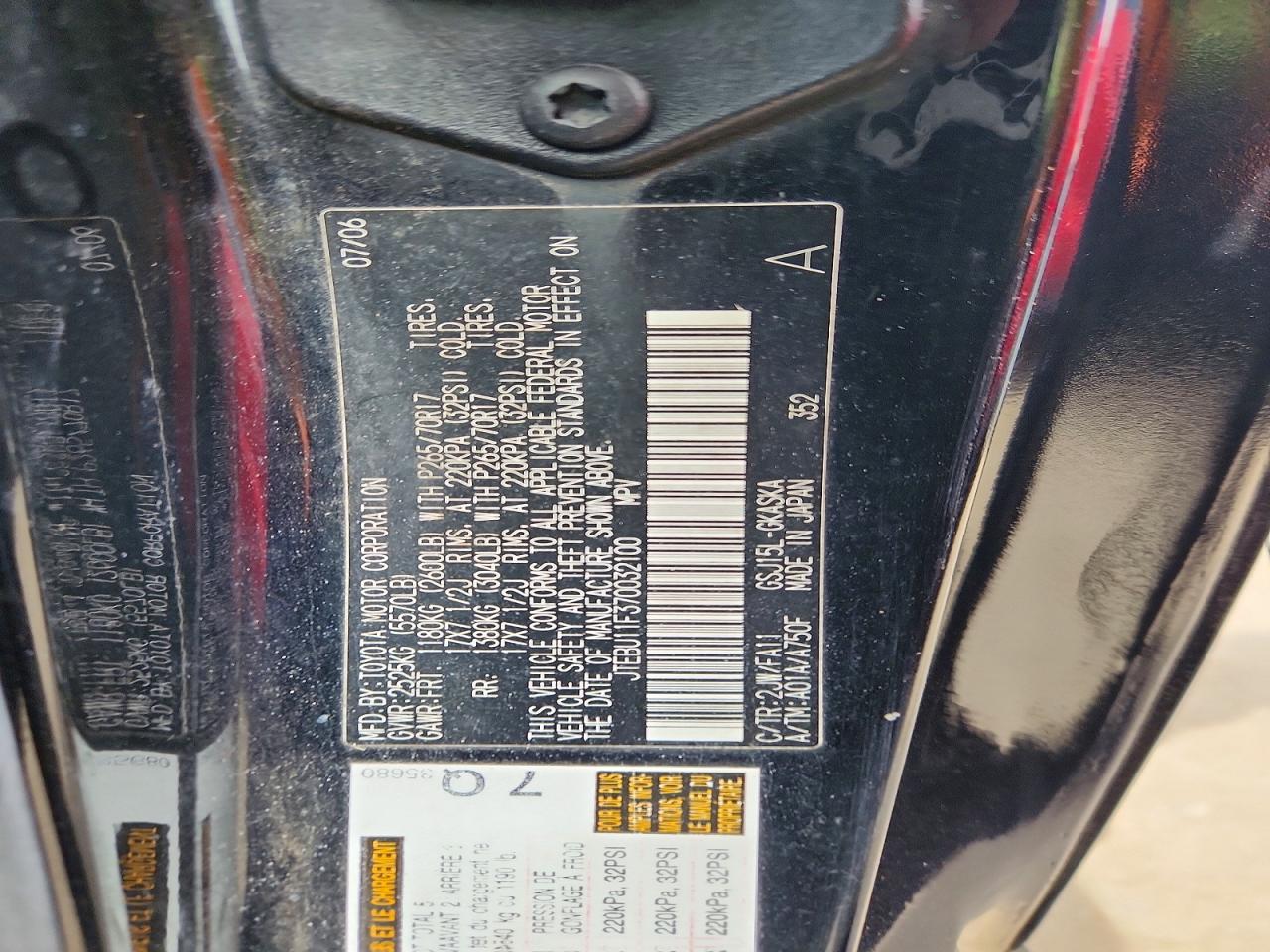 2007 TOYOTA FJ CRUISER photo 23
