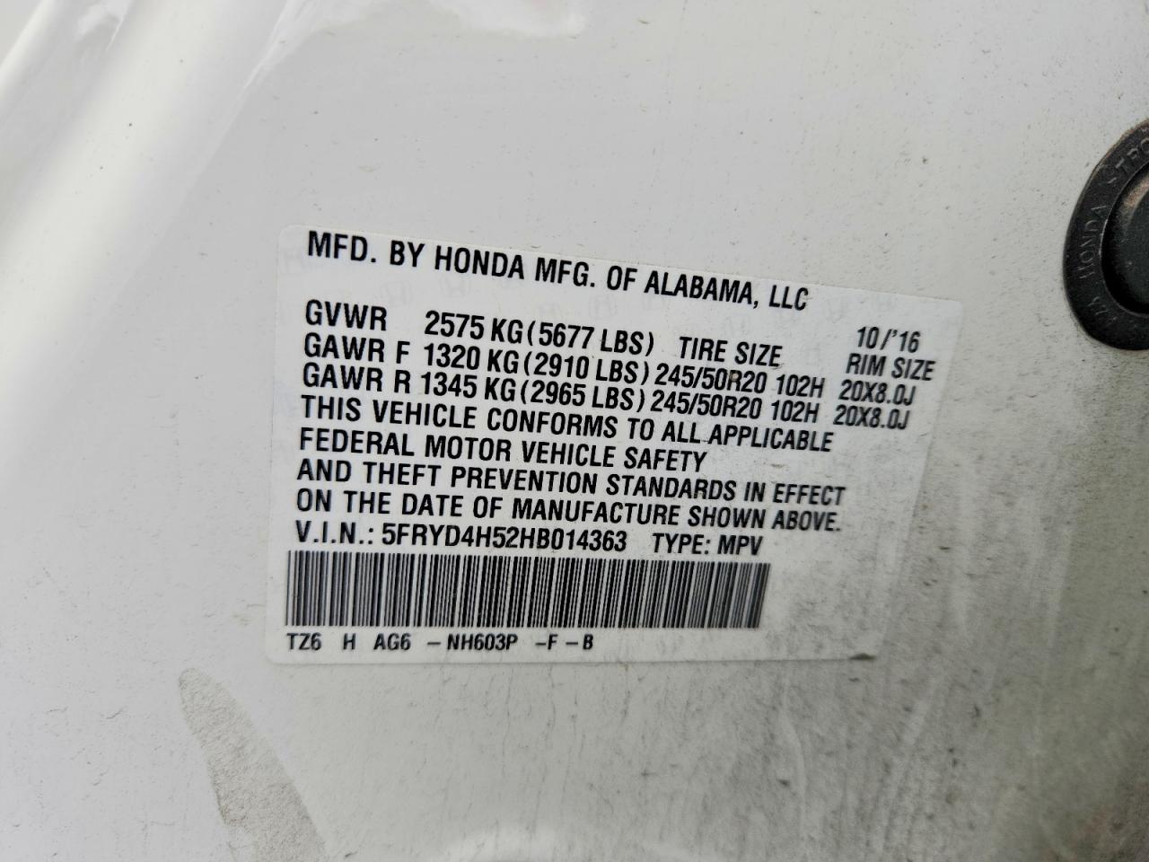 2017 ACURA MDX TECHNOLOGY photo 14