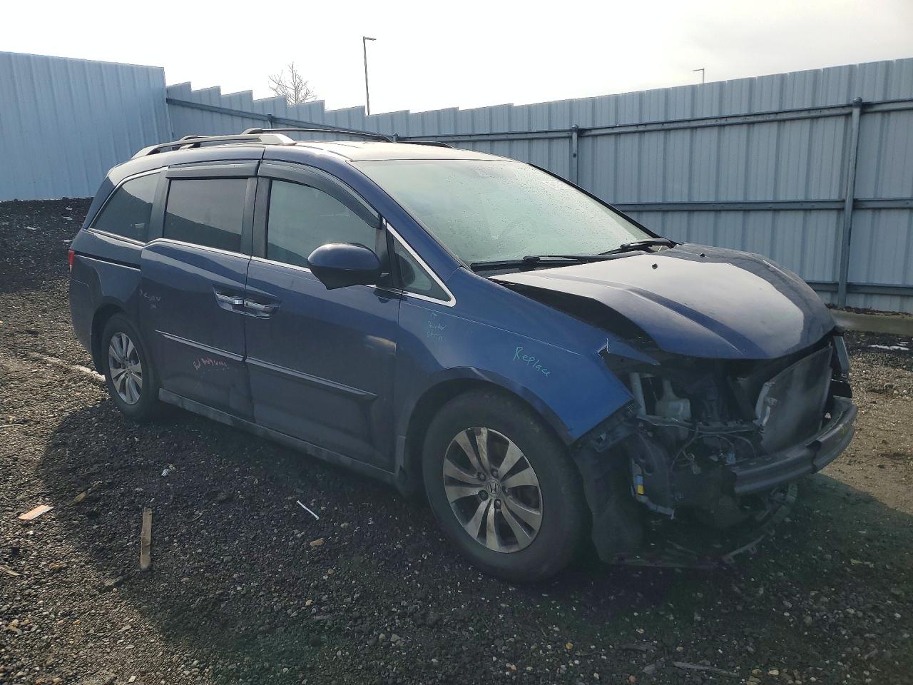 2016 HONDA ODYSSEY EXL photo 7
