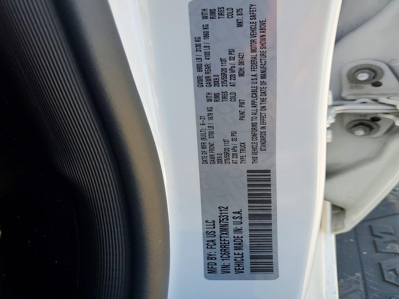 2021 RAM 1500 BIG HORN photo 12