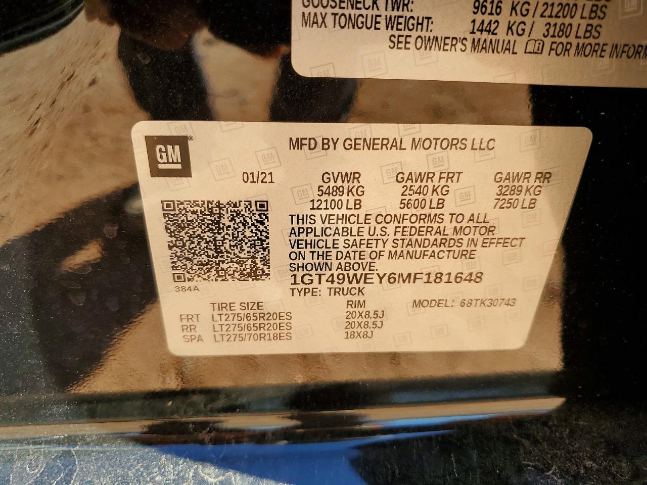 2021 GMC SIERRA K3500 DENALI photo 25