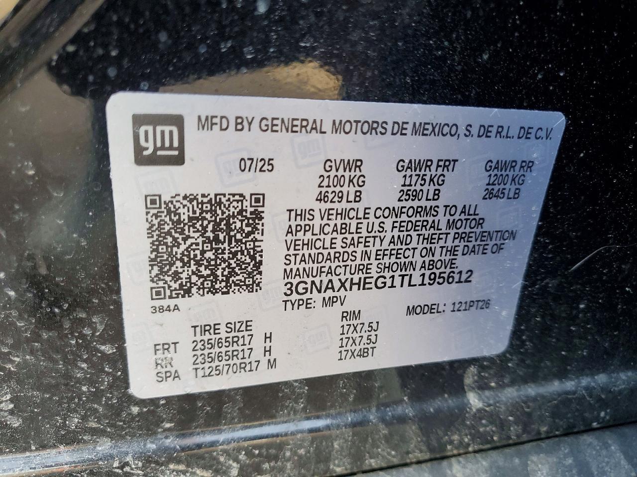 2026 CHEVROLET EQUINOX LT photo 25