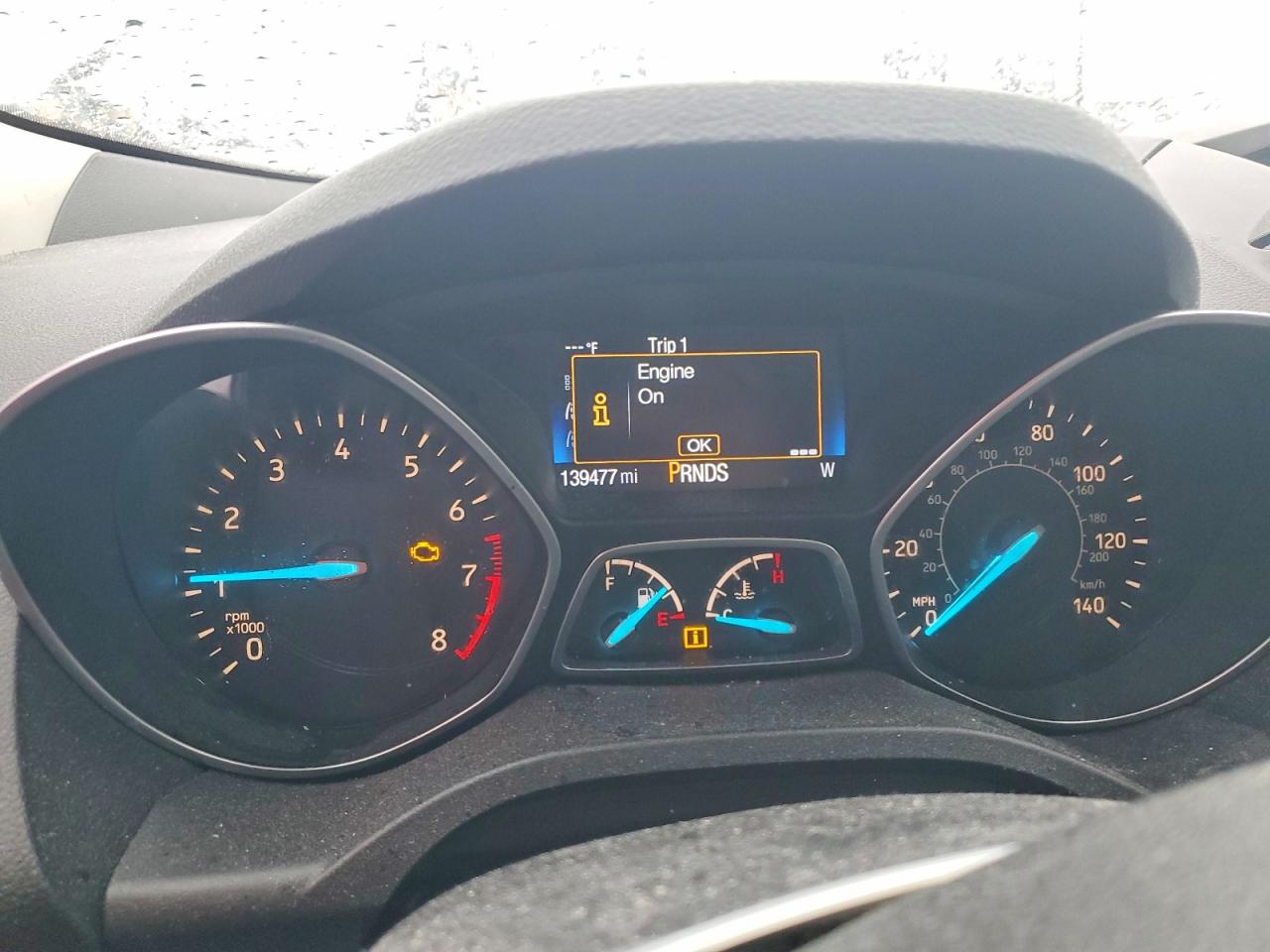2017 FORD ESCAPE S photo 9