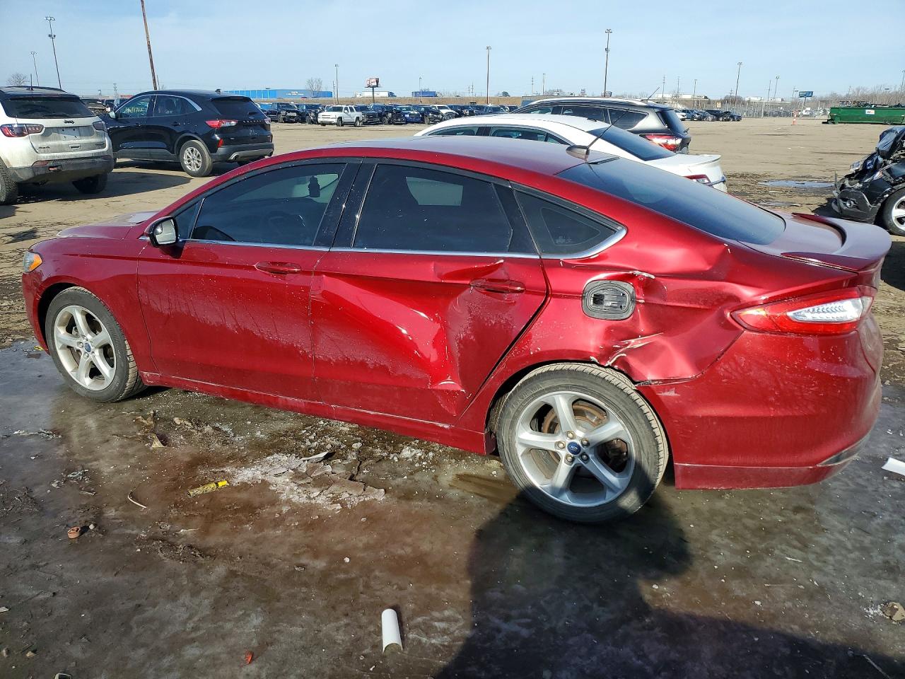 2015 FORD FUSION SE photo 3