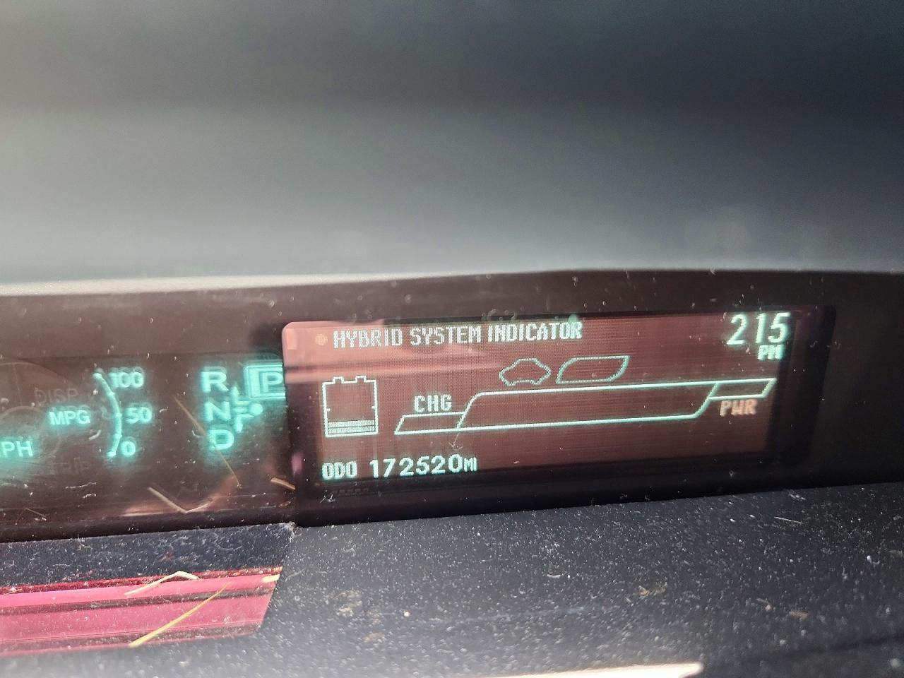 2015 TOYOTA PRIUS THREE photo 9