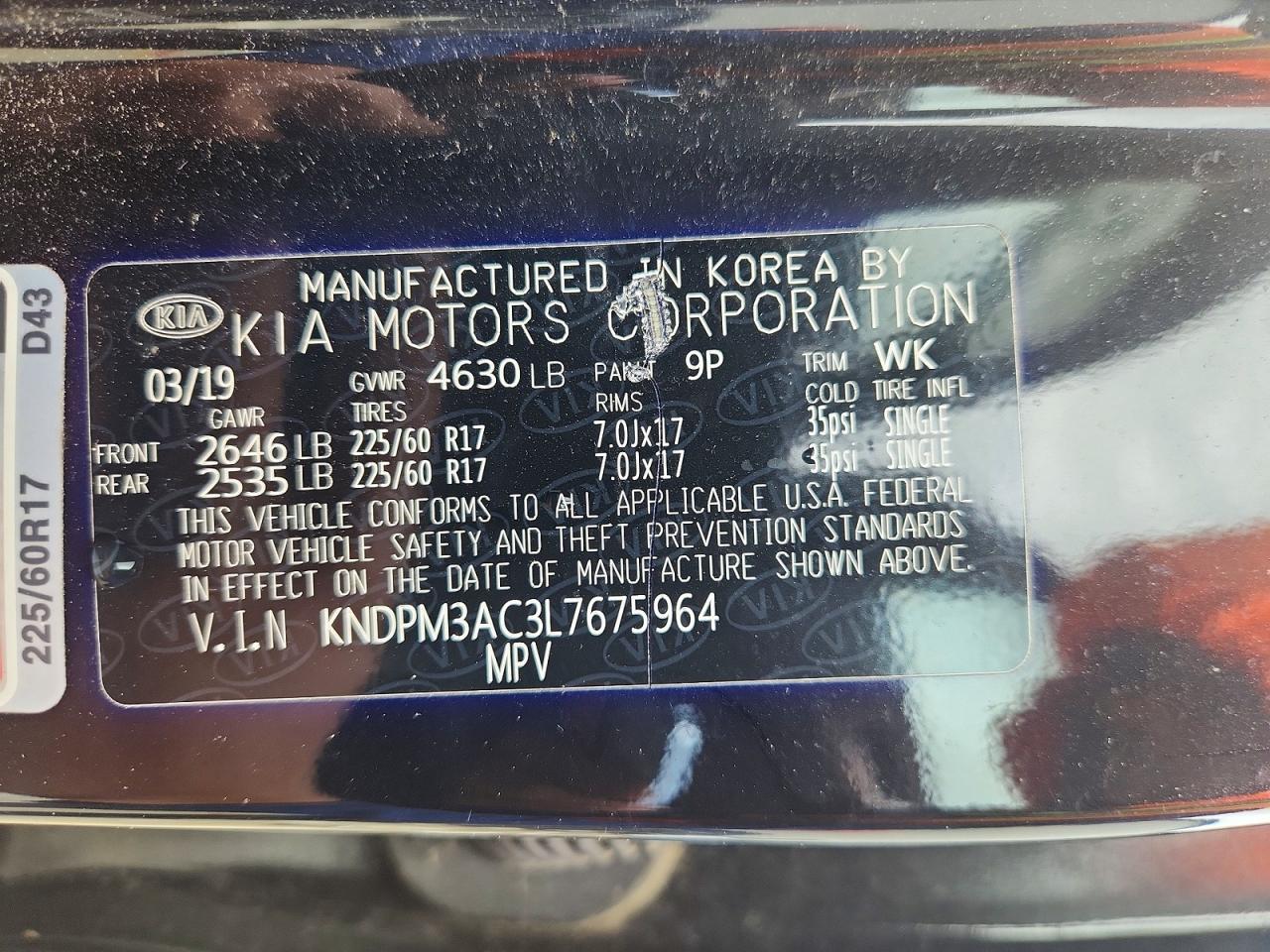 2020 KIA SPORTAGE LX photo 13