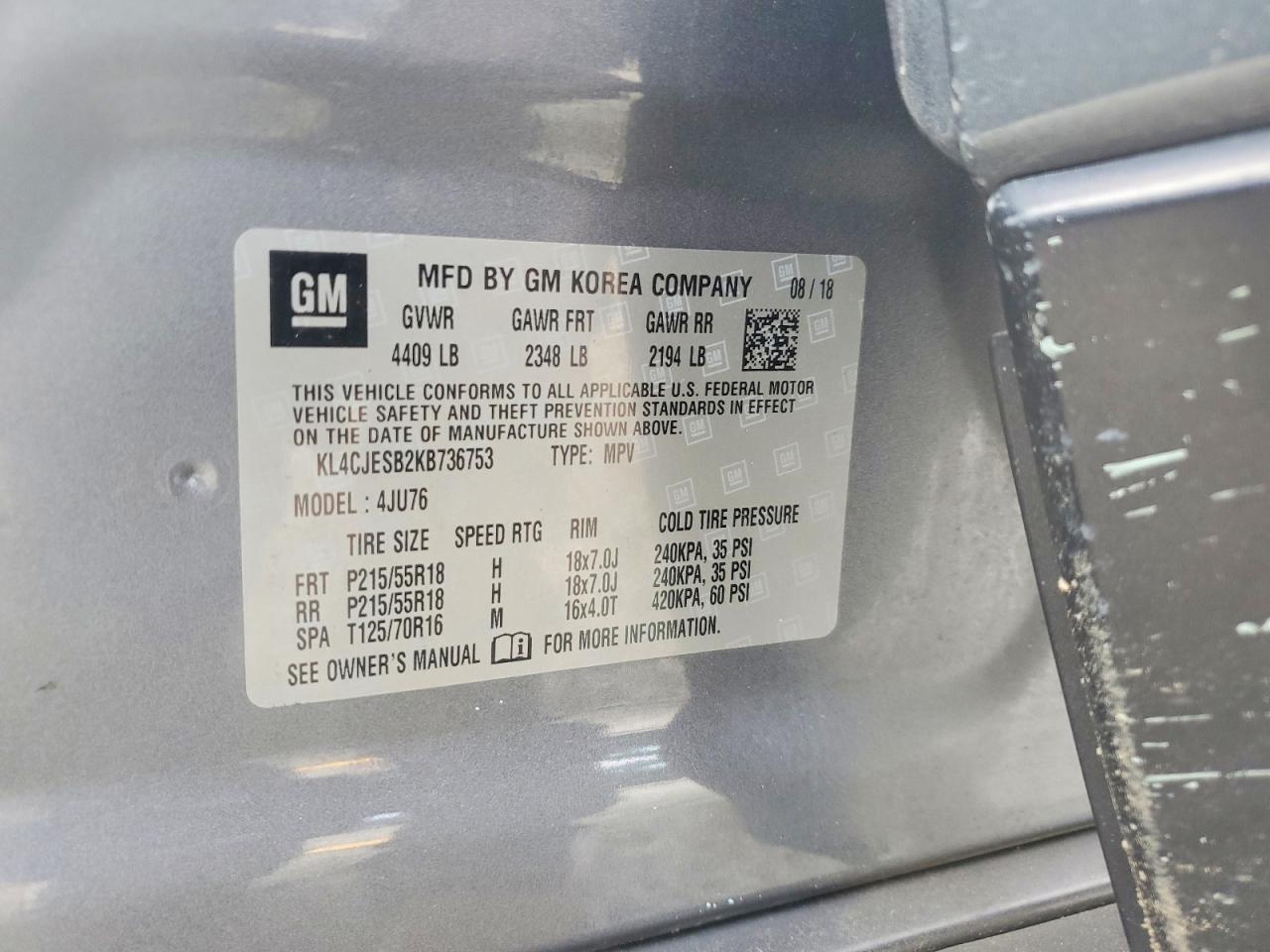 2019 BUICK ENCORE PREFERRED photo 25
