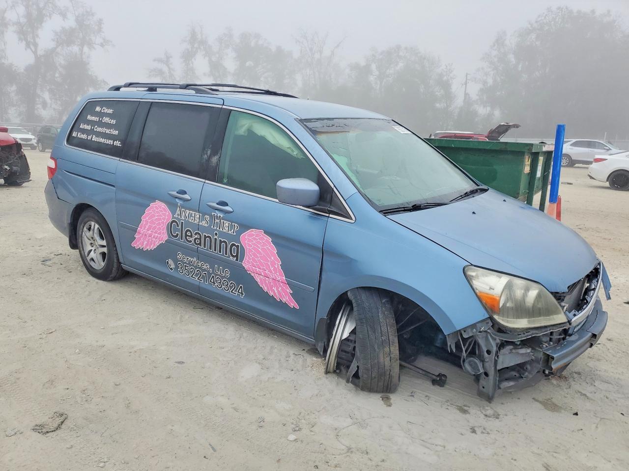 2007 HONDA ODYSSEY EX photo 4