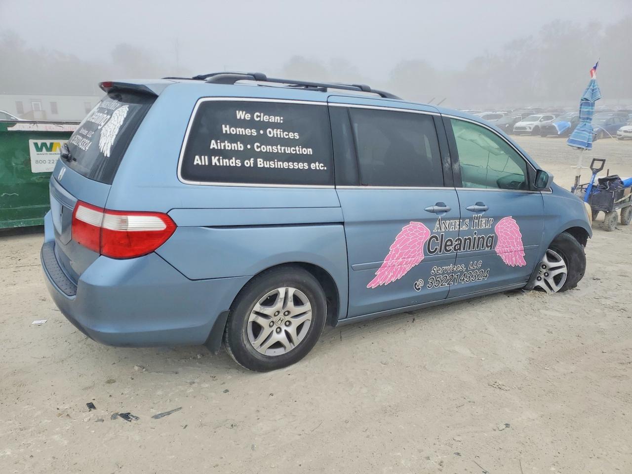 2007 HONDA ODYSSEY EX photo 3