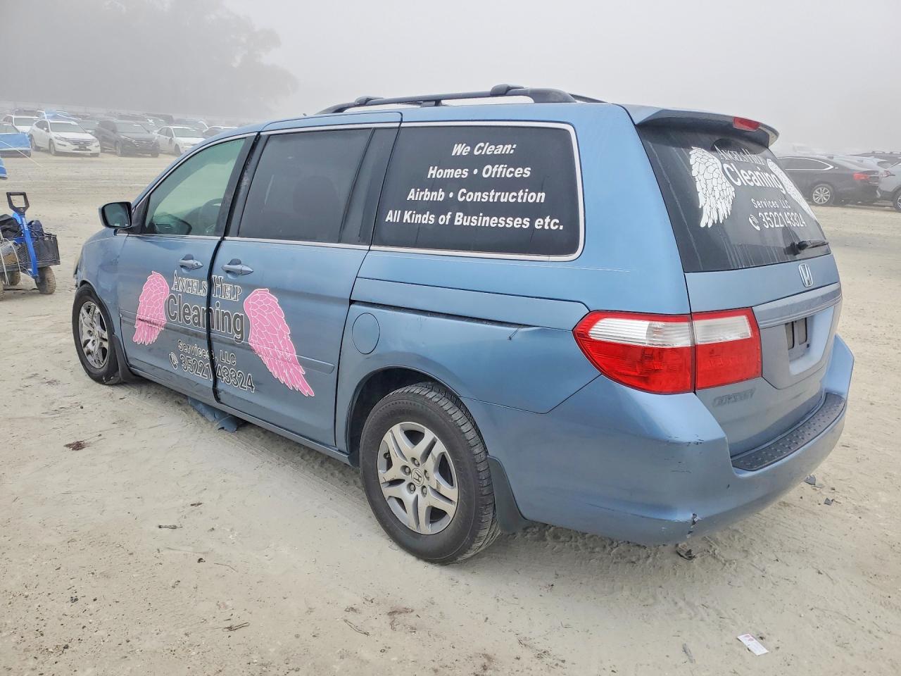 2007 HONDA ODYSSEY EX photo 2