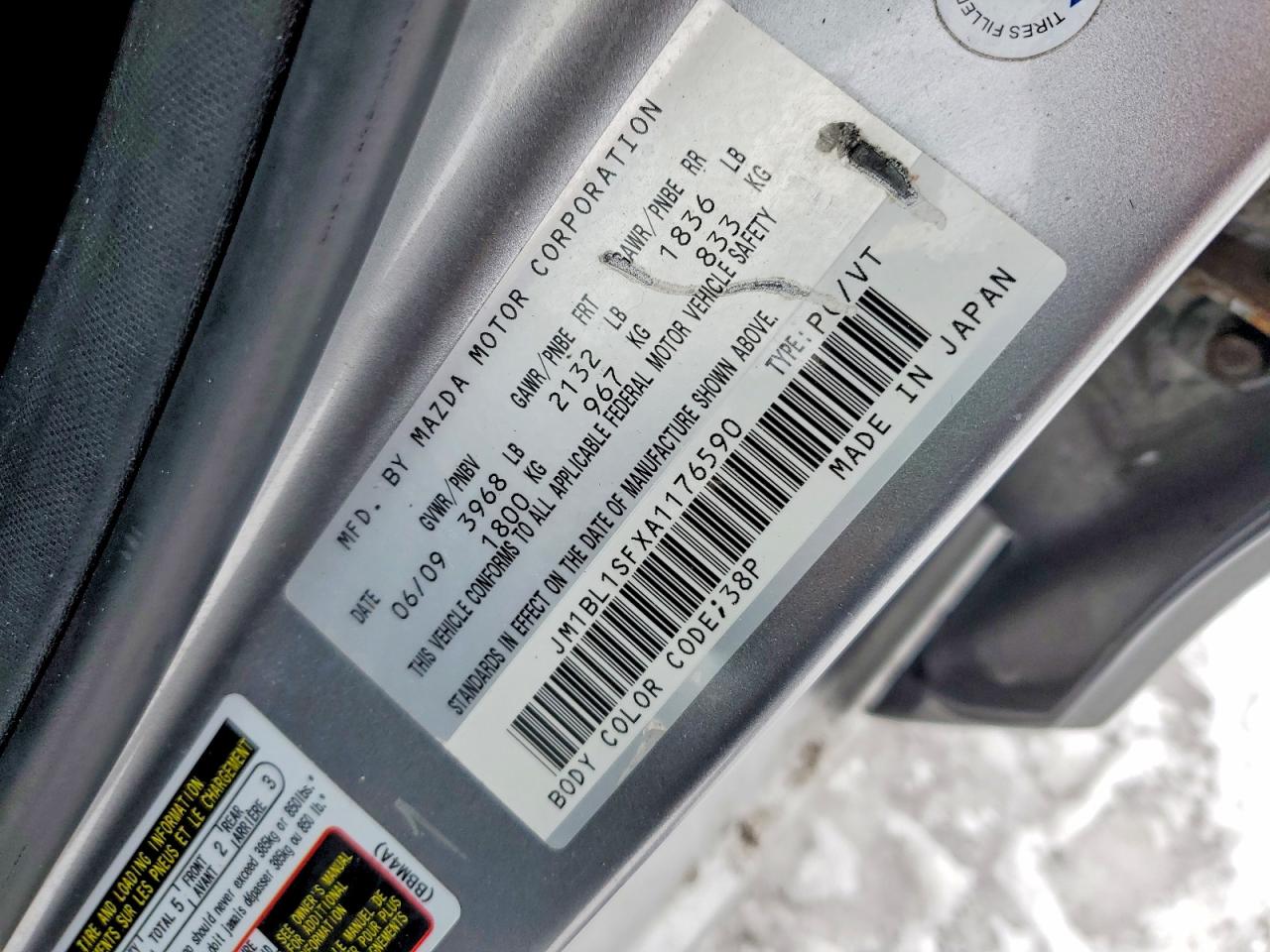 2010 MAZDA 3 I photo 23