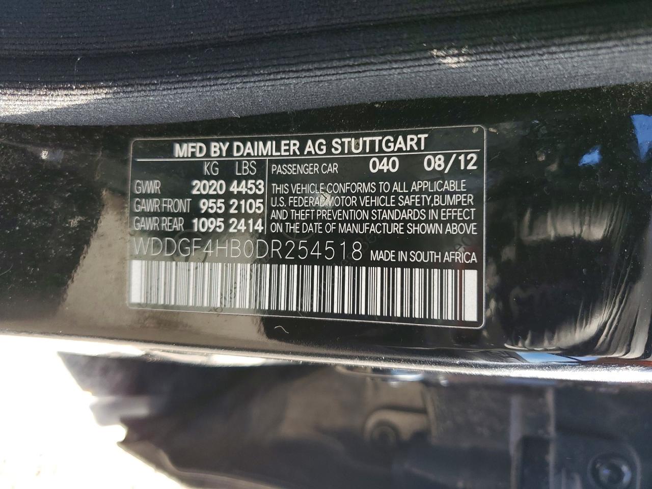 2013 MERCEDES-BENZ C 250 photo 12