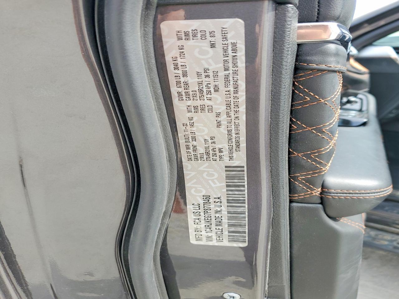 2023 JEEP GRAND CHEROKEE L SUMMIT photo 13