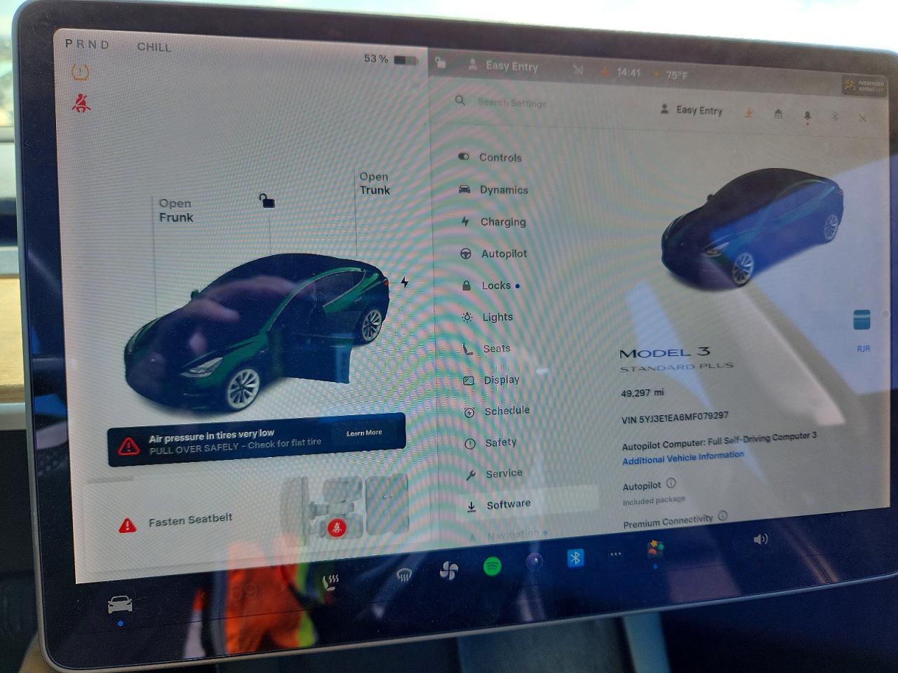2021 TESLA MODEL 3 photo 9