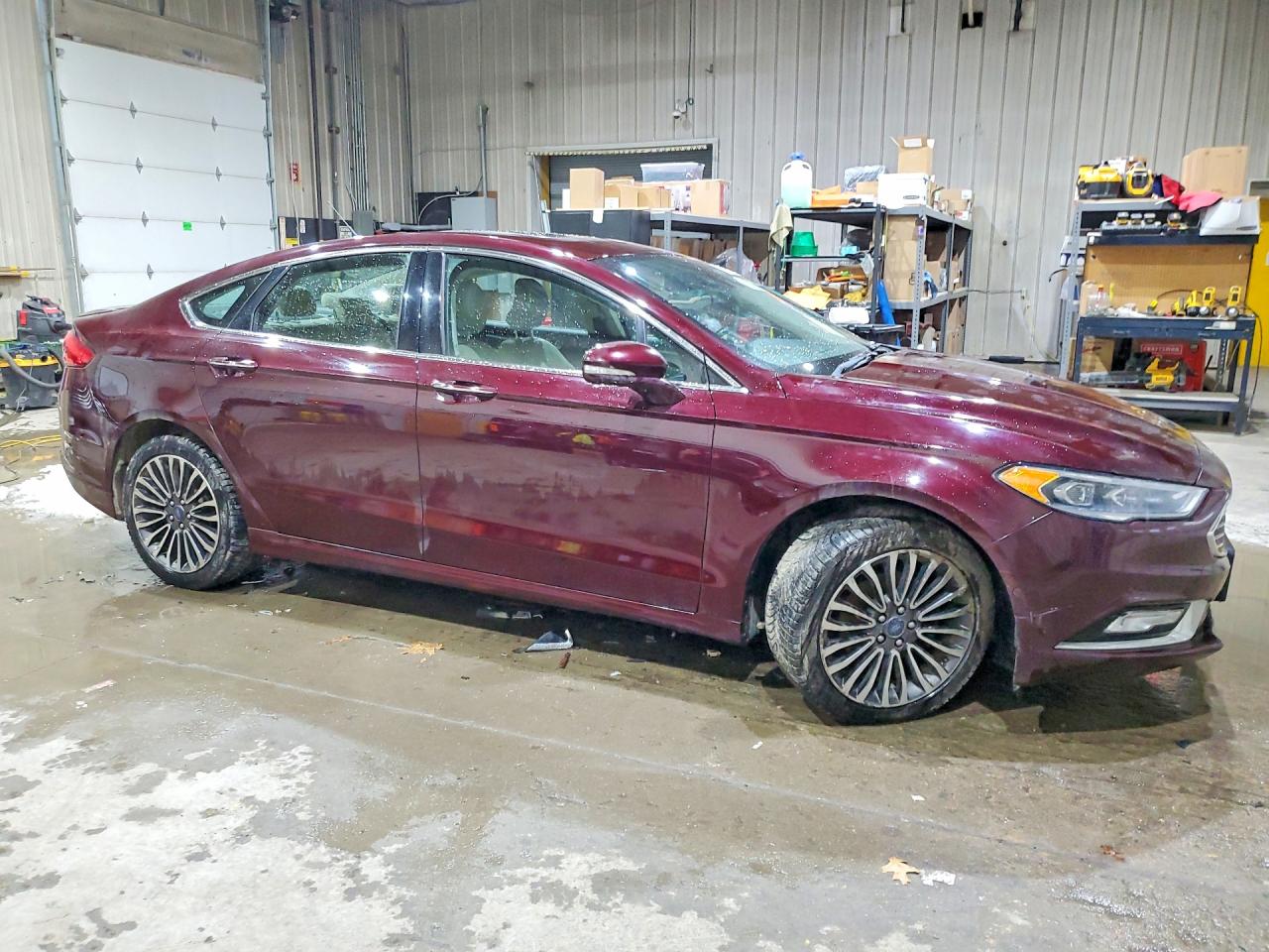 2017 FORD FUSION TITANIUM photo 4