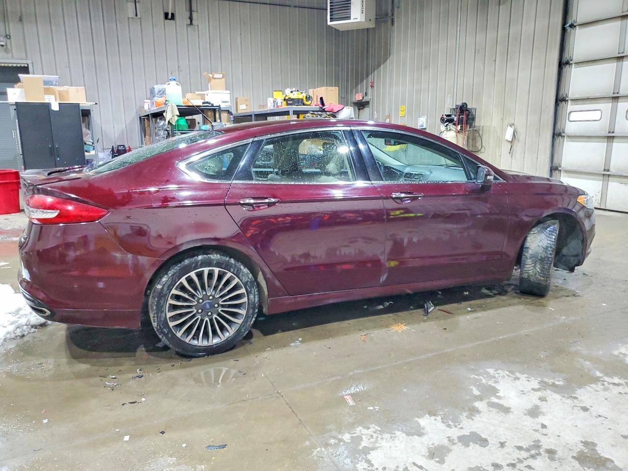 2017 FORD FUSION TITANIUM photo 3
