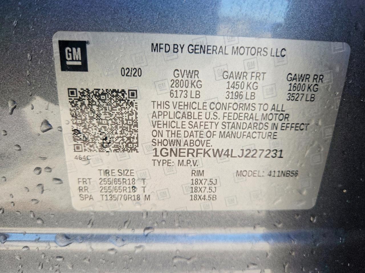2020 CHEVROLET TRAVERSE LS photo 37