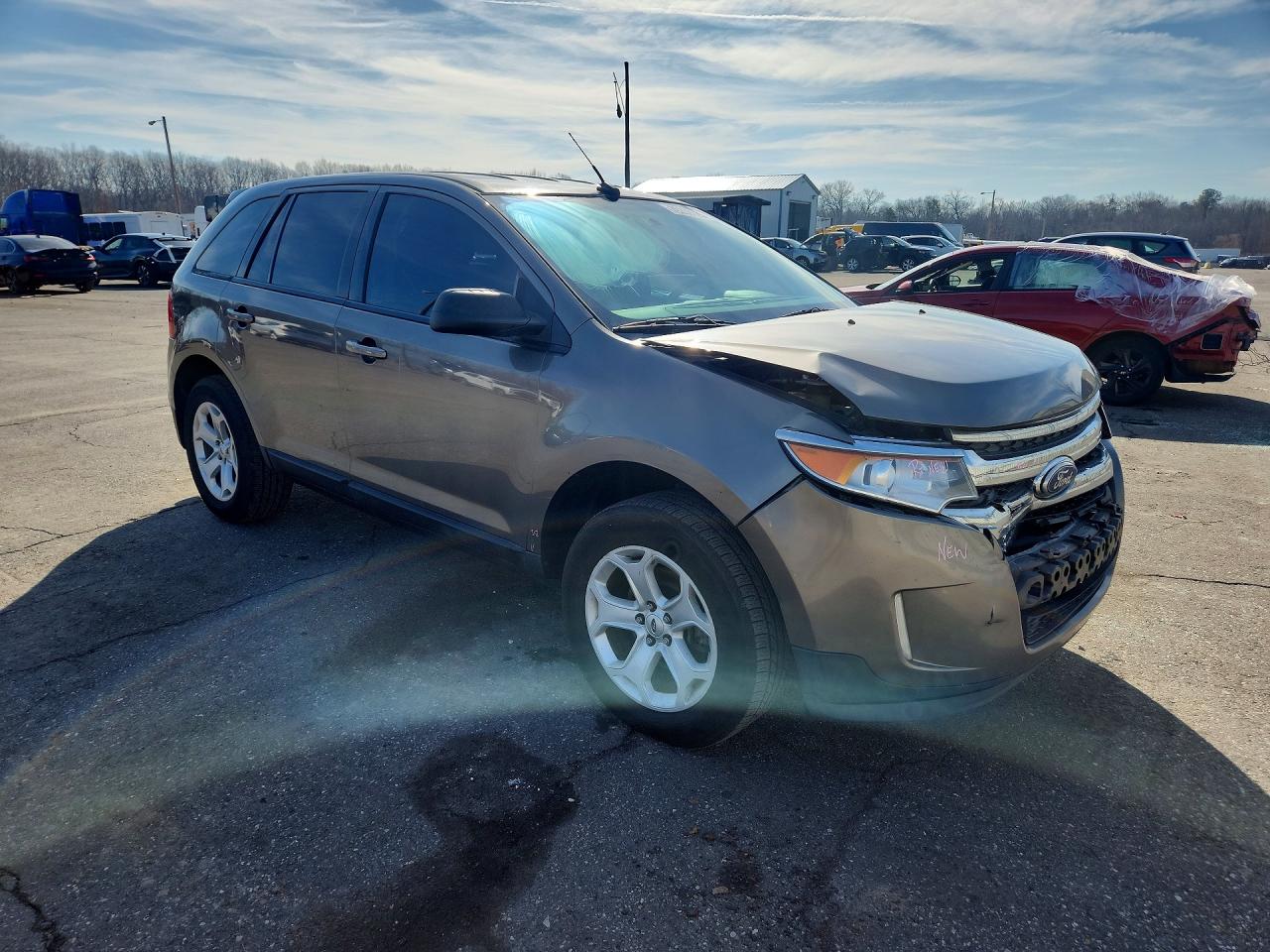 2013 FORD EDGE SEL photo 4