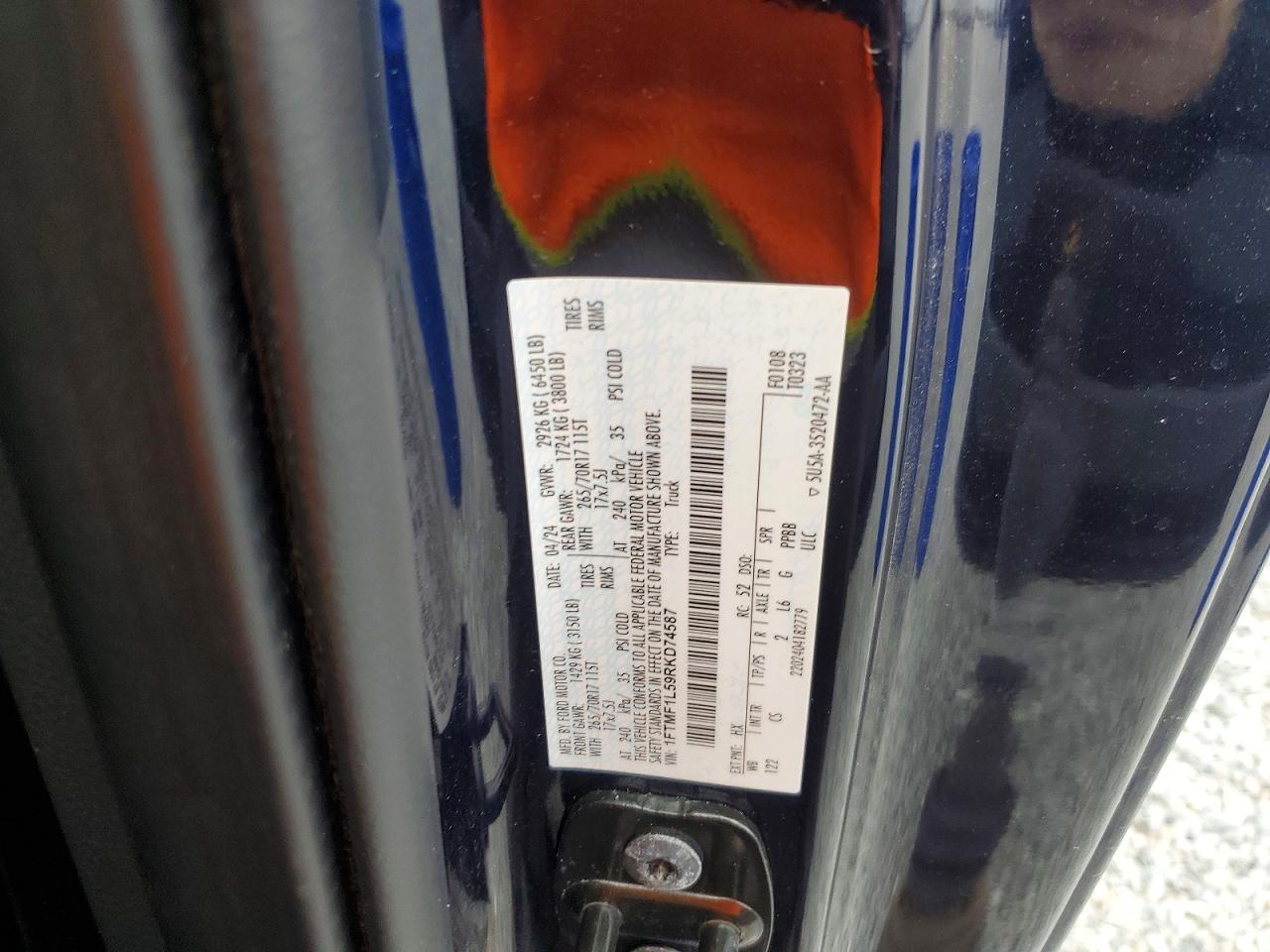 2024 FORD F150 XL photo 37