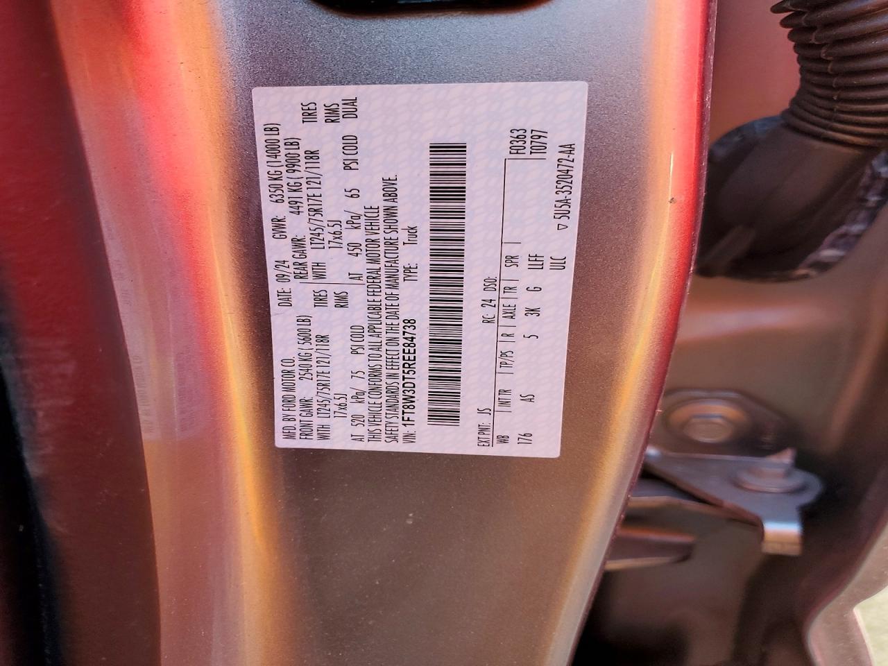 2024 FORD F350 SUPER DUTY photo 25
