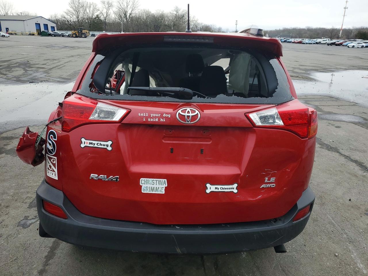 2015 TOYOTA RAV4 LE photo 6