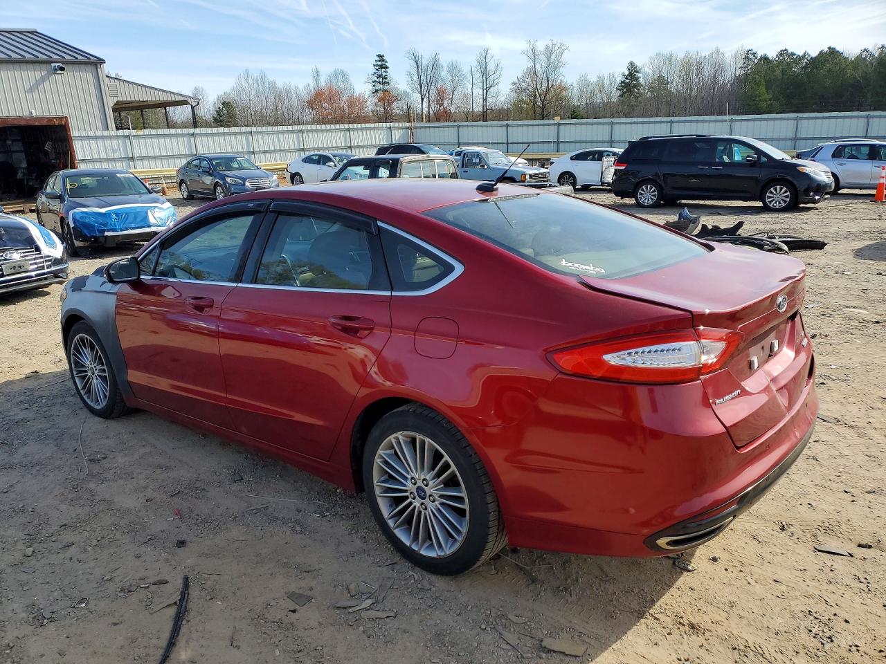 2014 FORD FUSION SE photo 3