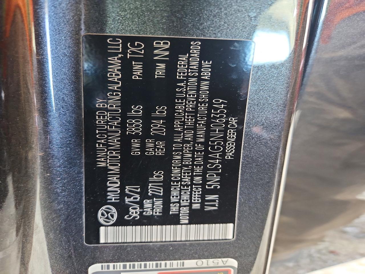 2022 HYUNDAI ELANTRA SEL photo 12