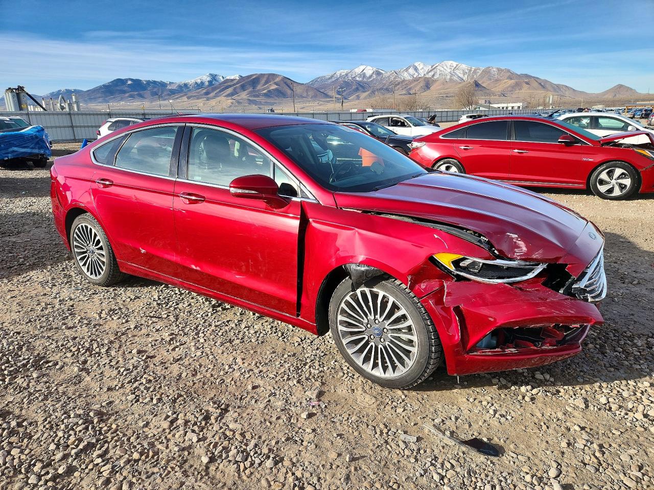 2018 FORD FUSION SE photo 4