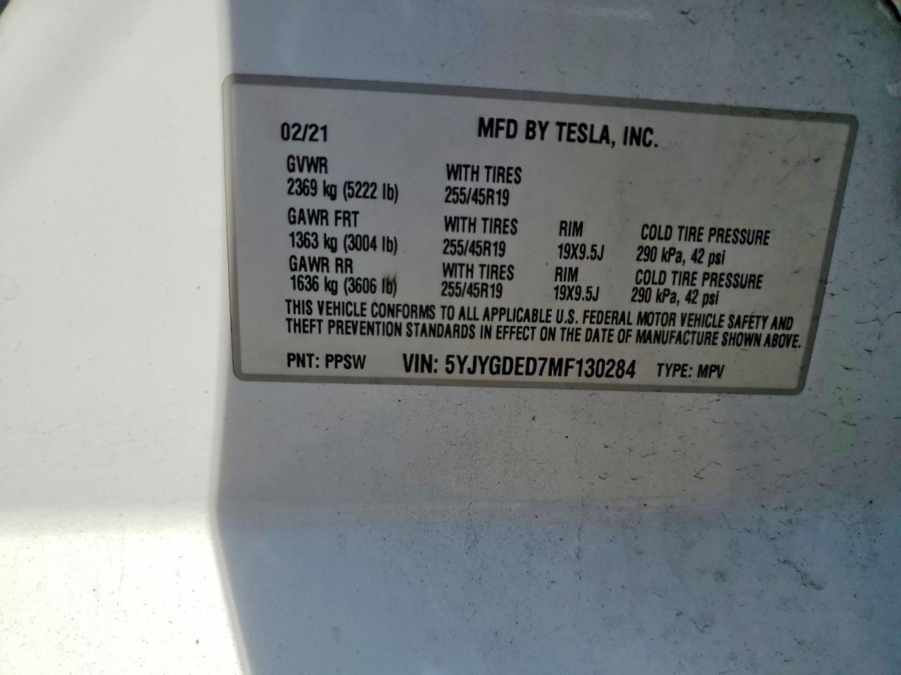 2021 TESLA MODEL Y photo 37