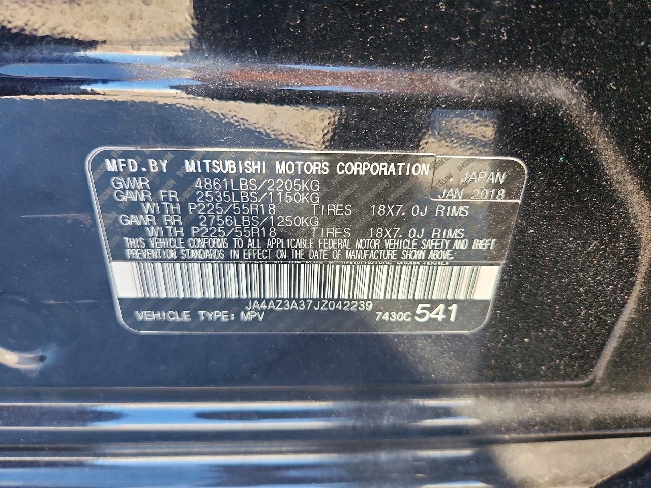 2018 MITSUBISHI OUTLANDER SE photo 13