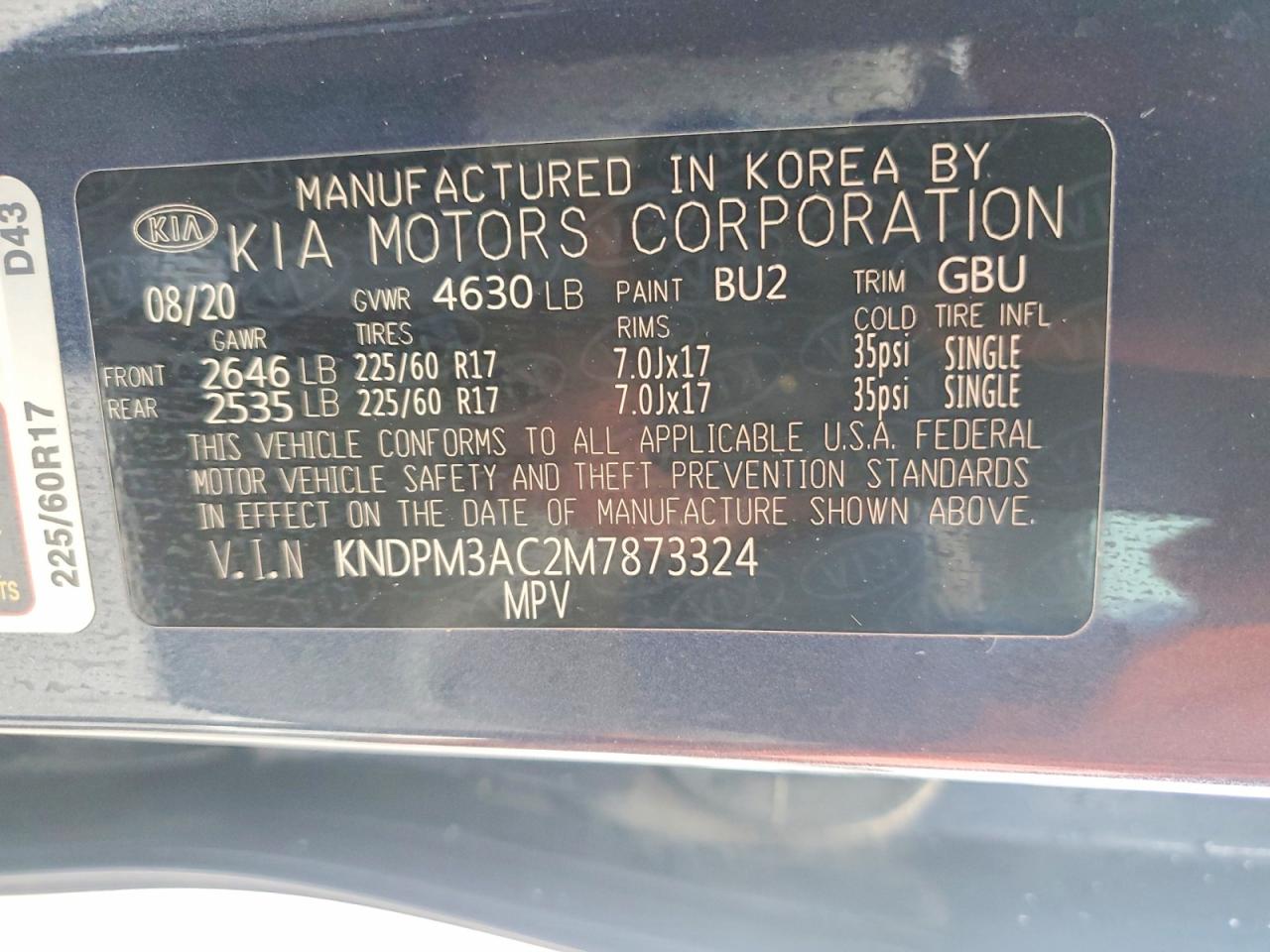 2021 KIA SPORTAGE LX photo 27