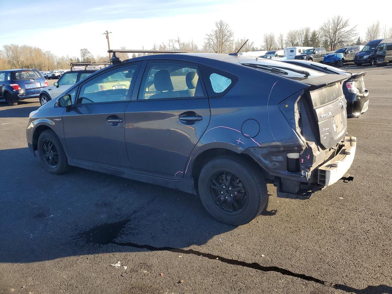 2012 TOYOTA PRIUS THREE photo 2