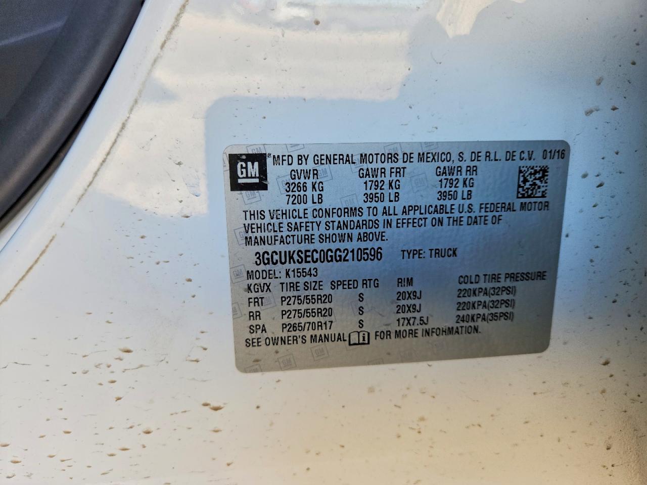 2016 CHEVROLET SILVERADO K1500 LTZ photo 23