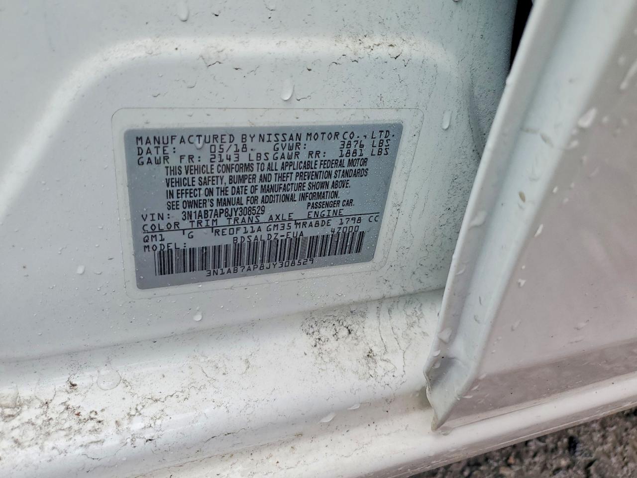 2018 NISSAN SENTRA SV photo 23