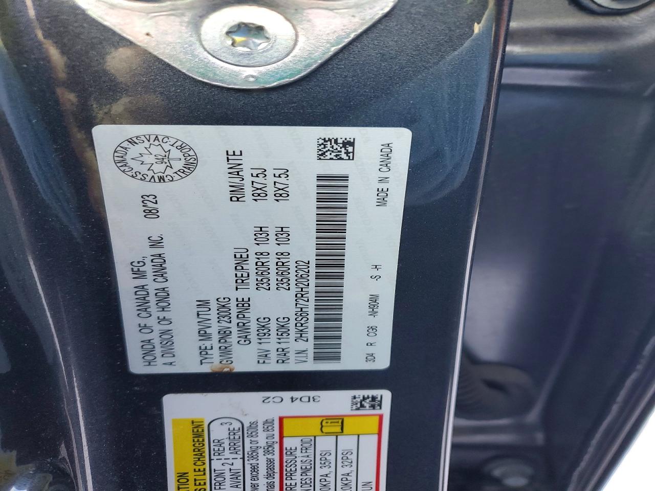 2024 HONDA CR-V EXL photo 40