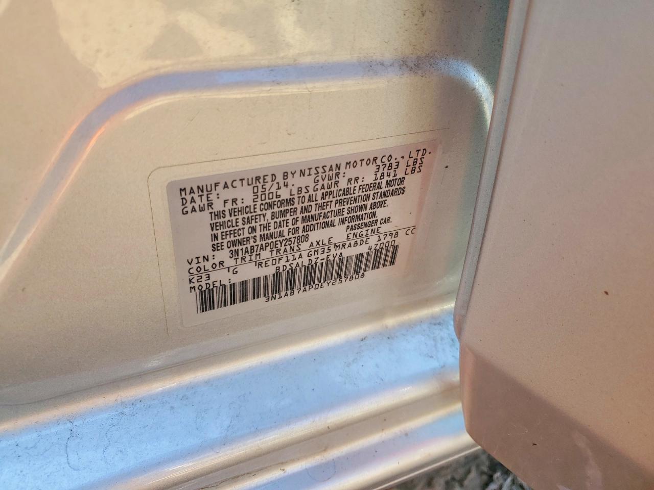 2014 NISSAN SENTRA SV photo 34