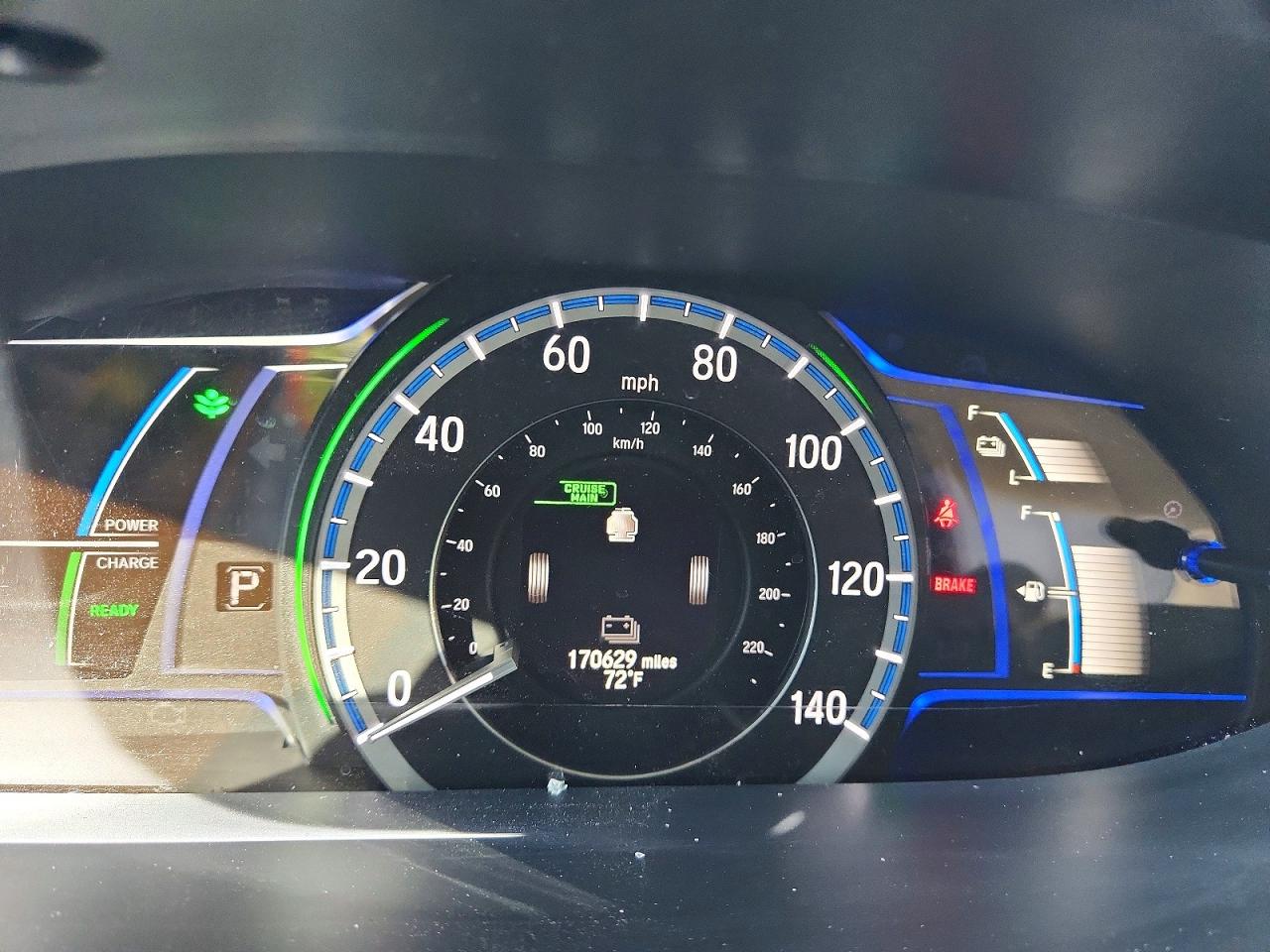 2015 HONDA ACCORD HYBRID EXL photo 9