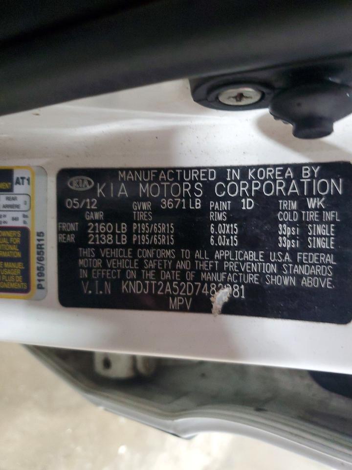 2013 KIA SOUL BASE photo 23