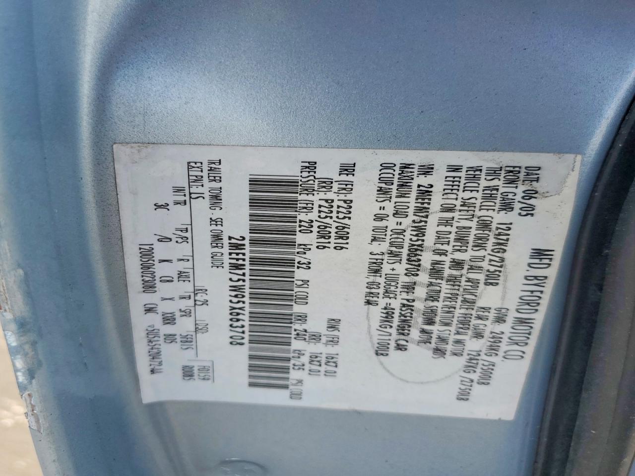 2005 MERCURY GRAND MARQUIS LS photo 23