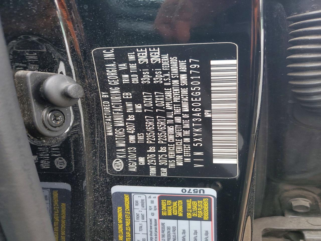 2014 KIA SORENTO LX photo 12