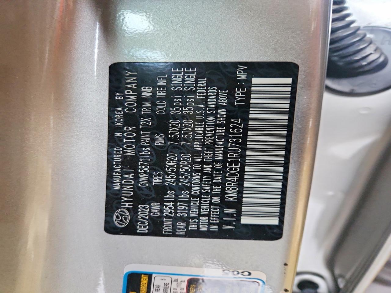 2024 HYUNDAI PALISADE SEL photo 37